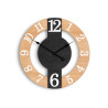 WALL CLOCK BLACK NATURAL