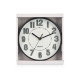 ROUND CLOCK 20 CM STRIPED NUMBERS ASSORTED 2