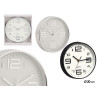 HORLOGE RONDE 20 CM NOMBRES GRANDS ASSORT 2 