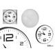 RELOGIO REDONDO 50 CM NUMEROS GRANDES SORT 2