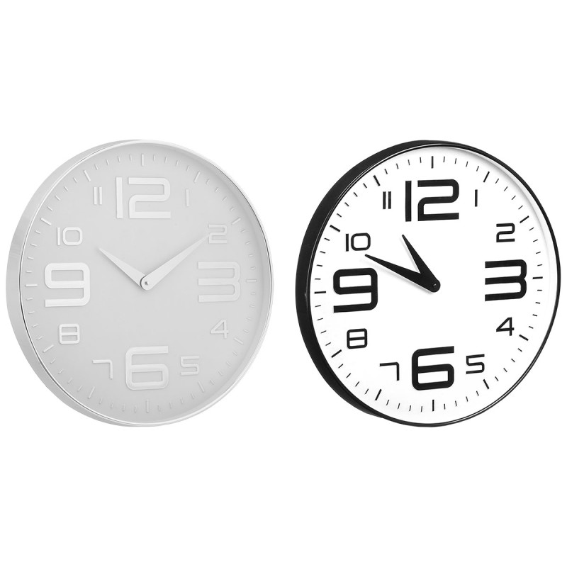 RELOJ REDONDO 50 CM NUMEROS GRANDES SURT 2 