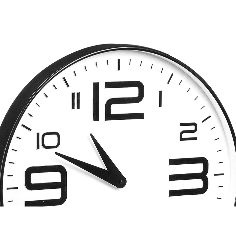 ROUND CLOCK 50 CM BIG NUMBERS ASSORTED 2