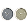 RELOJ REDONDO 20 CM SENCILLO SURT 2 