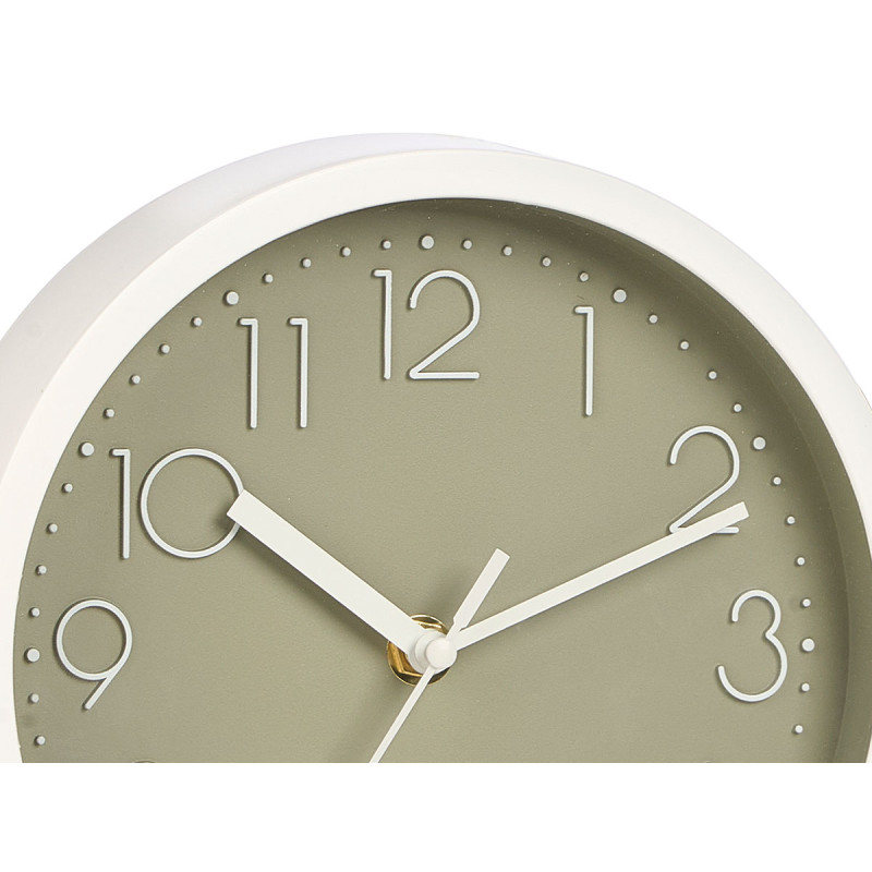 ROUND CLOCK 20CM SIMPLE ASSORTED 2