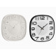 SQUARE CLOCK 30X30CM ASSORTED 2