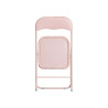 SILLA PLEGABLE PVC ROSA