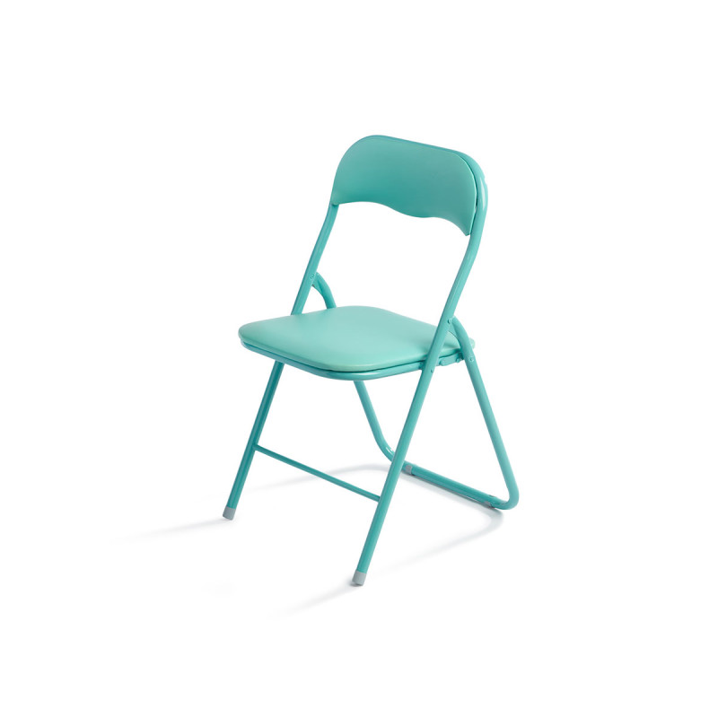 CHAISE PLIANTE PVC VERTE