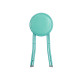 TABOURET PLIANTE PVC VERTE