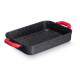 POELE GRILL 32X25CM CREUSE FONDU INDUCTION