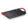 POELE GRILL 34X26CM ALUMINIUM FONDU INDUCTION
