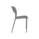 CHAISE À DOSSIER GRIS