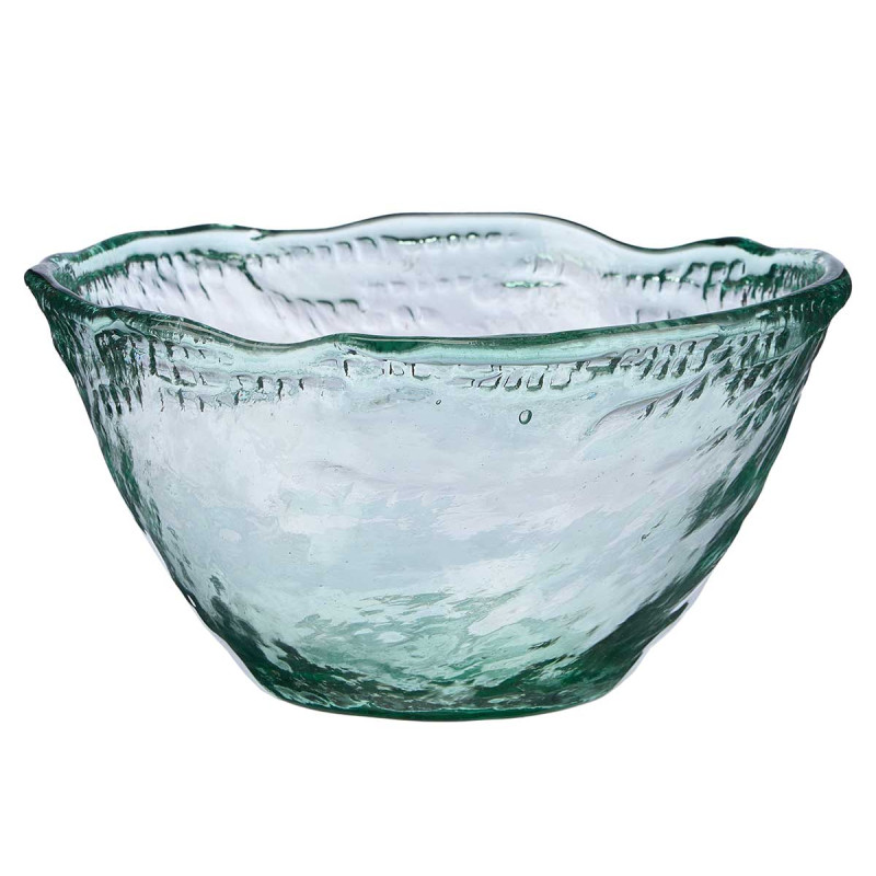 CENTRE DE TABLE EN VERRE BOL
