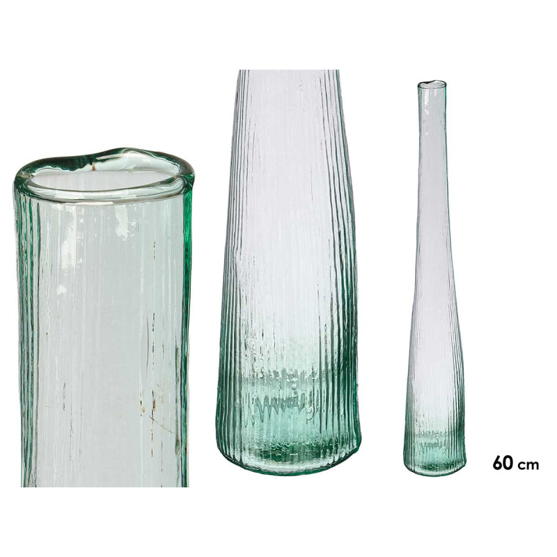 VASE POUR VIOLETTES RAYURES 59CM 1,5L