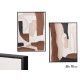 TABLEAU ABSTRAIT ASSORT 2 50X70CM