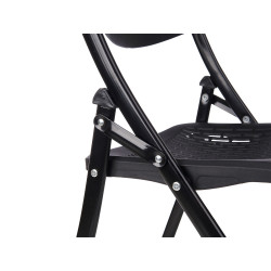 FOLDABLE BLACK  CHAIR