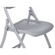 SILLA PLEGABLE GRIS