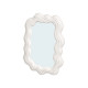 ESPEJO PLASTICO FORMA BLANCO 45CM