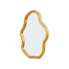 MIROIR PLASTIQUE DORÉ 72CM