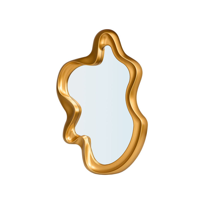 ESPEJO PLASTICO FORMA ORO 80CM