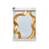 GOLD SHAPED PLASTIC MIRROR 80CM