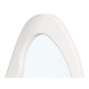 ESPEJO PLASTICO FORMA BLANCO 120CM