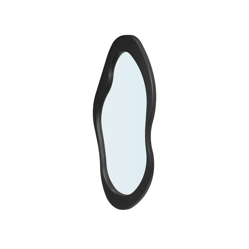 ESPEJO PLASTICO FORMA NEGRO 120CM