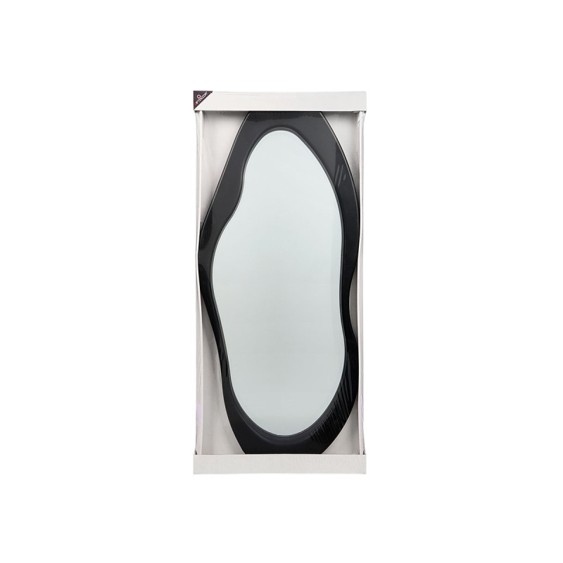 ESPEJO PLASTICO FORMA NEGRO 120CM