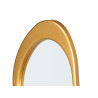 GOLD SHAPED PLASTIC MIRROR 120CM
