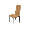 HIGH BACK BEIGE LEATHER CHAIR