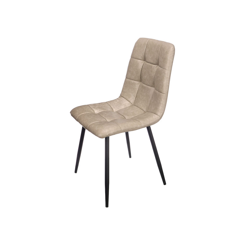 CHAISE LARGE GRIS BRUYÈRE