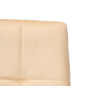 CHAIR HIGH BACK VELVET BEIGE 