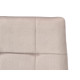 SILLA RESPALDO ALTO TERCIOPELO GRIS