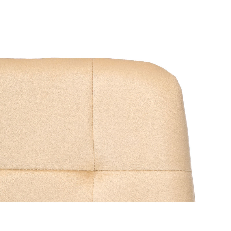 SILLA ANCHA TERCIOPELO BEIGE