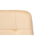 CHAISE LARGE VELOURS BEIGE