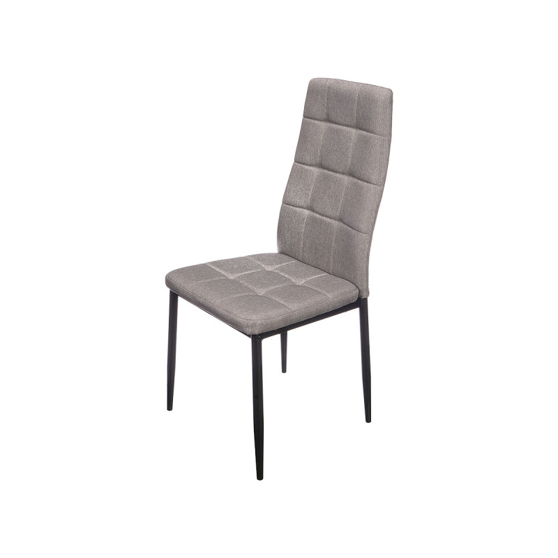 SILLA RESPALDO ALTO LONETA GRIS