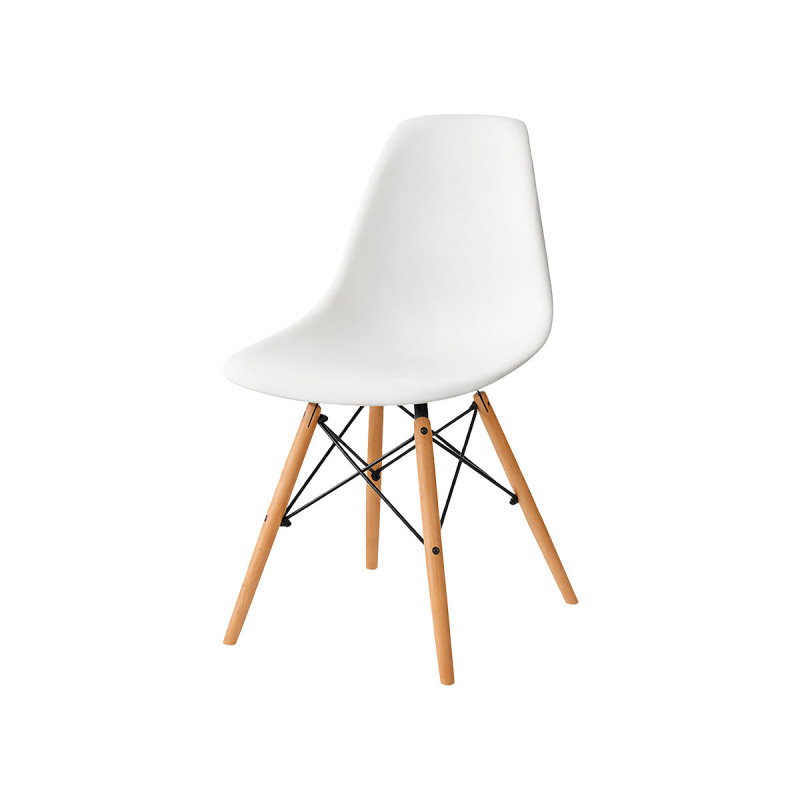 SILLA ASPAS DISEÑO BLANCA
