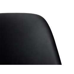 SEDIA A PALETTA DESIGN NERA