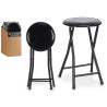 TABURETE PLEGABLE NEGRO