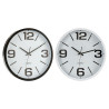 ROUND CLOCK 40CM EVEN MIX BLACK WHITE