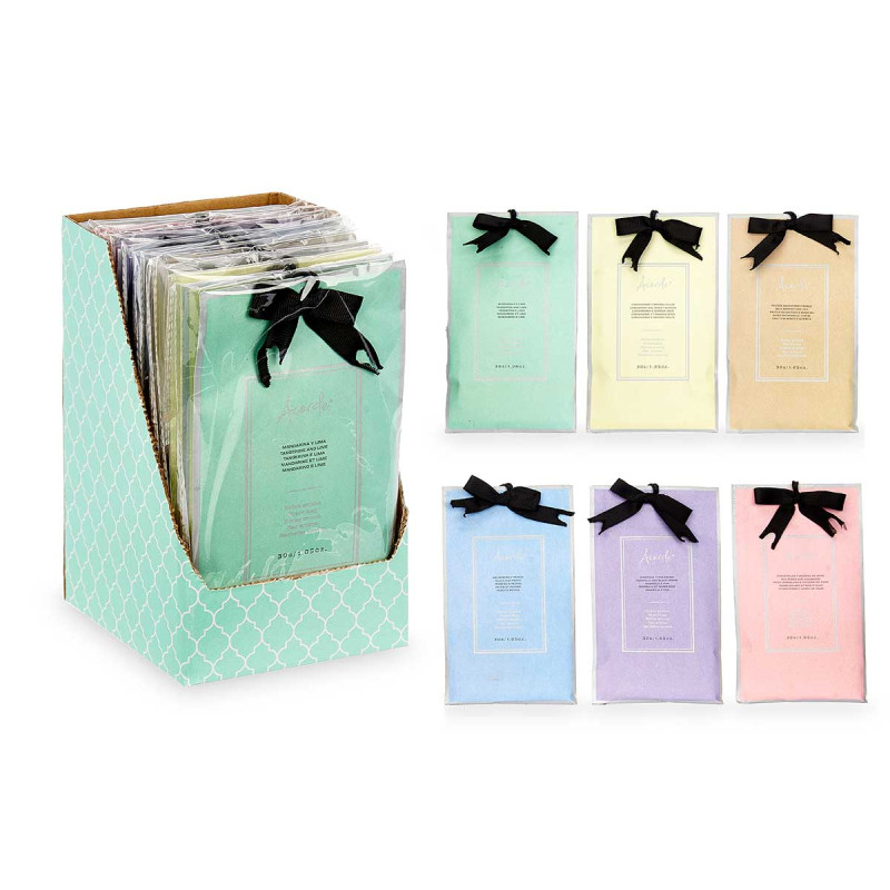 AROMATIC HANGING SACHET ASSORT 6 FRAGANCES