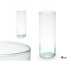 JARRA VIDRO RECICLADO CILINDRO 15X40CM
