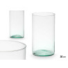 VASE EN VERRE RECYCLÉ CYLINDRE 17X30