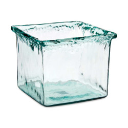 CENTRE DE TABLE VERRE INCA 22CM