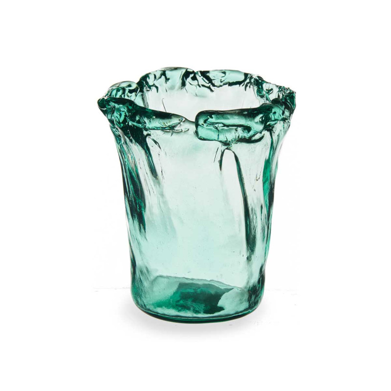 VASO VIDRO LENCO 20CM