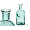 DECORATIVE GLASS BOTTLE STAMP 27CM SMALL 1.5L
