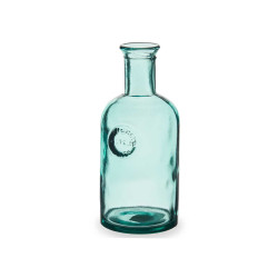 BOUTEILLE VERRE DÉCORATIVE STAMP 27CM PETIT 1.5L