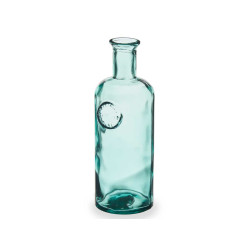 BOUTEILLE VERRE DÉCORATIVE STAMP 35CM MOYEN  2.5L