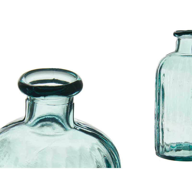 BOTELLA DECORATIVA VIDRIO HOLANDA RAYAS 0,7L