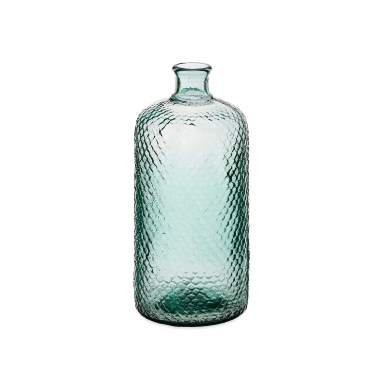 DECORATIVE GLASS BOTTLE PRIMAVERA HAMMERED 8L