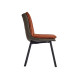 SILLON TEJA RESPALDO CON BOTONES BORDE GRIS